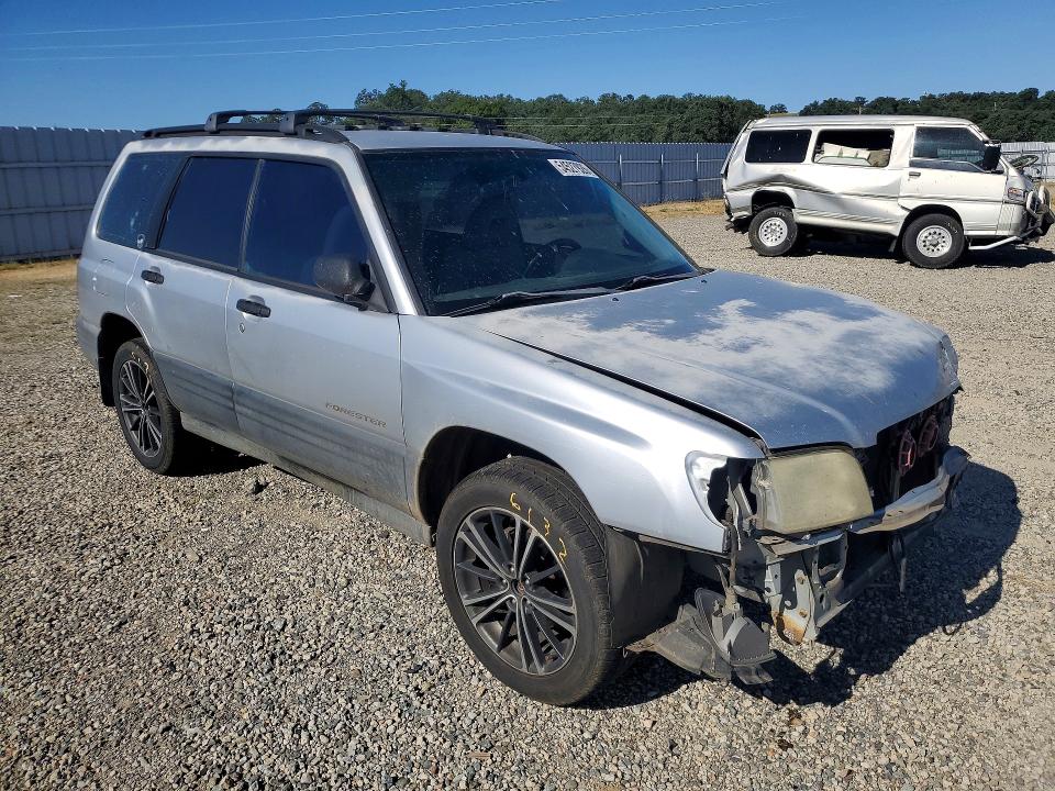 2002 Subaru Forester VIN JF1SF63552G731010 COPART salvage auction — FRONT END, Ca - Salvage Certificate, sold $60 on 2026-07-10 (photo 4)