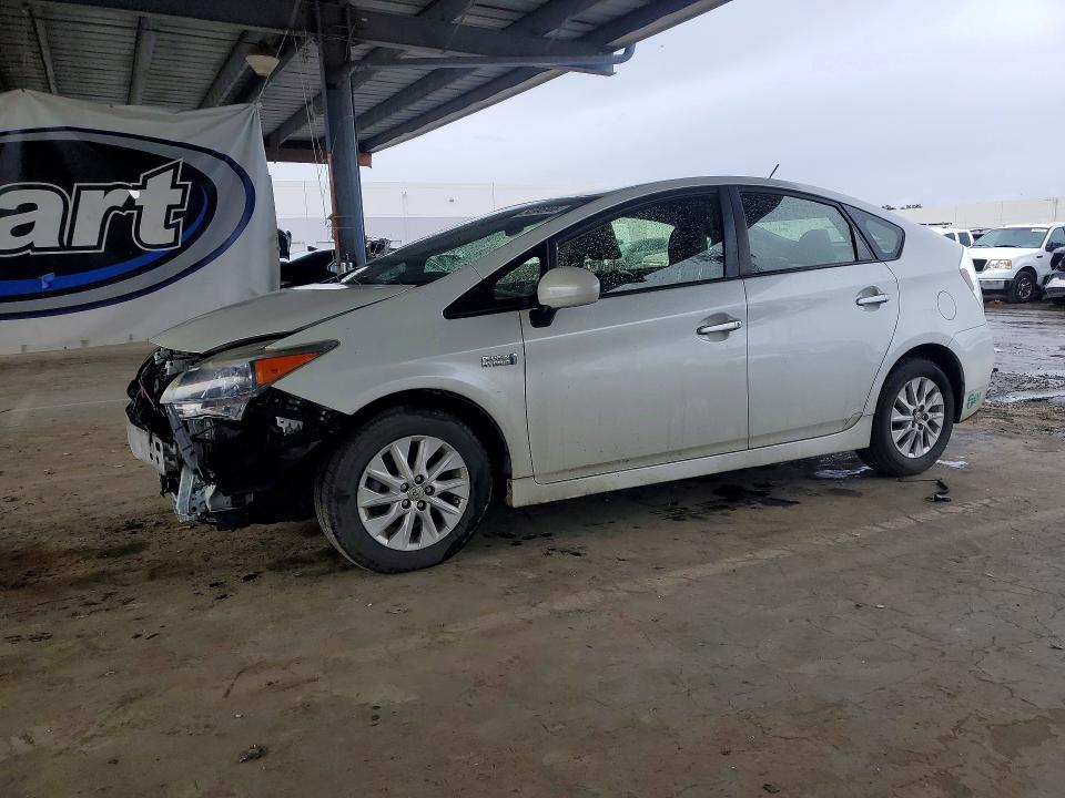2012 Toyota Prius VIN JTDKN3DPXC3004806 COPART salvage auction — FRONT END, Ca - Salvage Certificate, sold $150 on 2026-07-21 (photo 1)