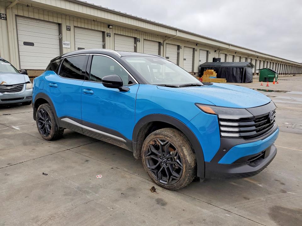 2025 Nissan Kicks VIN 3N8AP6DBXSL324596 COPART salvage auction — SIDE, KY - CERT OF TITLE-SALVAGE, sold $7,100 on 2026-07-27 (photo 4)