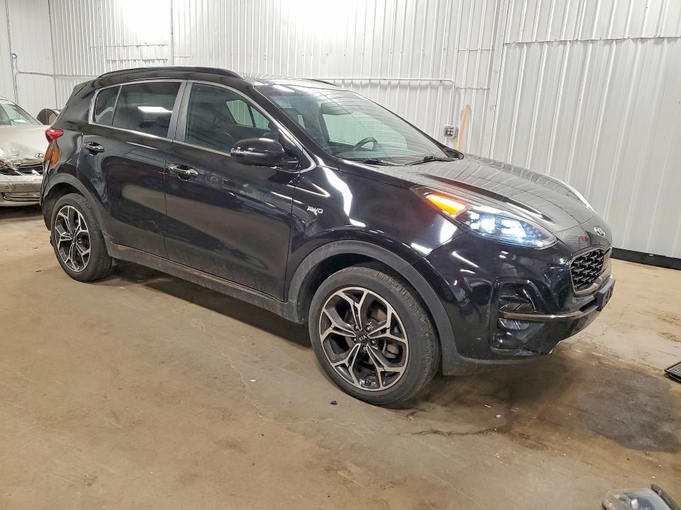 2021 Kia Sportage VIN KNDPRCA67M7848740 COPART salvage auction — REAR END, Mn - Cert Of Title-Salvage, sold $5,700 on 2026-07-28 (photo 4)