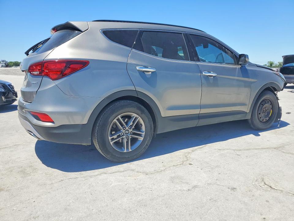2017 Hyundai Santa fe VIN 5XYZU3LB1HG416414 COPART salvage auction — FRONT END, Tn - Salvage Certificate, sold $1,950 on 2026-07-15 (photo 3)