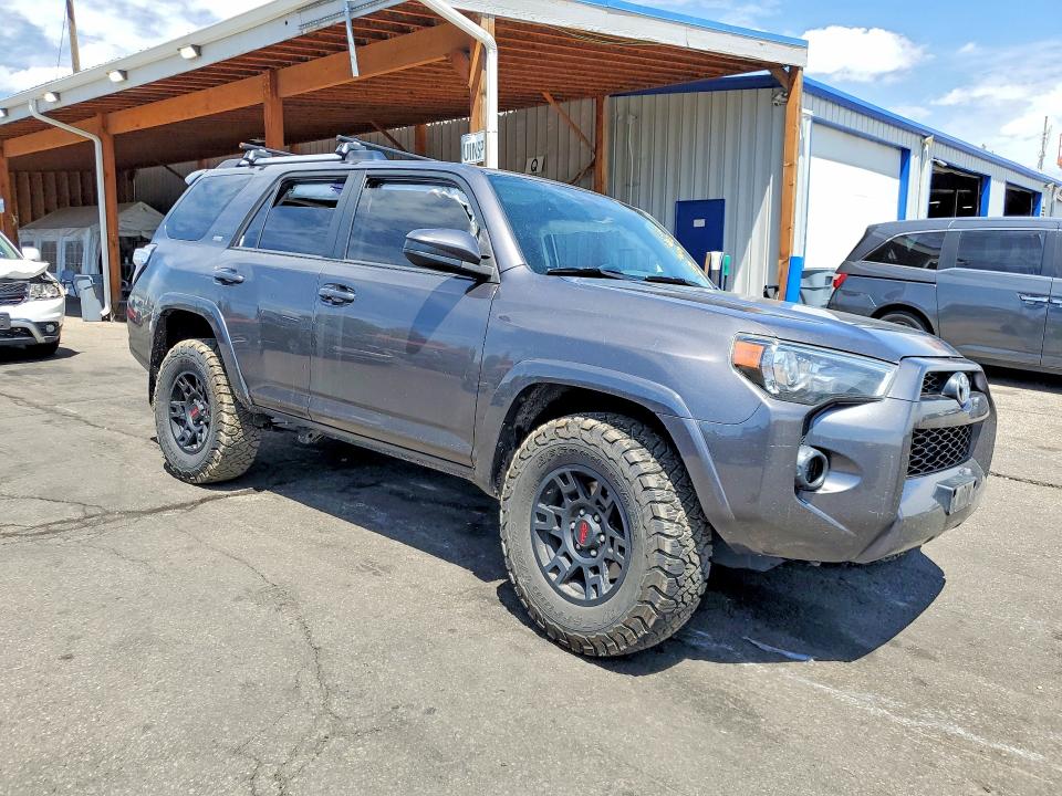 2019 Toyota 4runner VIN JTEBU5JR2K5621216 COPART salvage auction — FRONT END, Co - Public - Salvage Title, sold $6,200 on 2026-08-25 (photo 4)