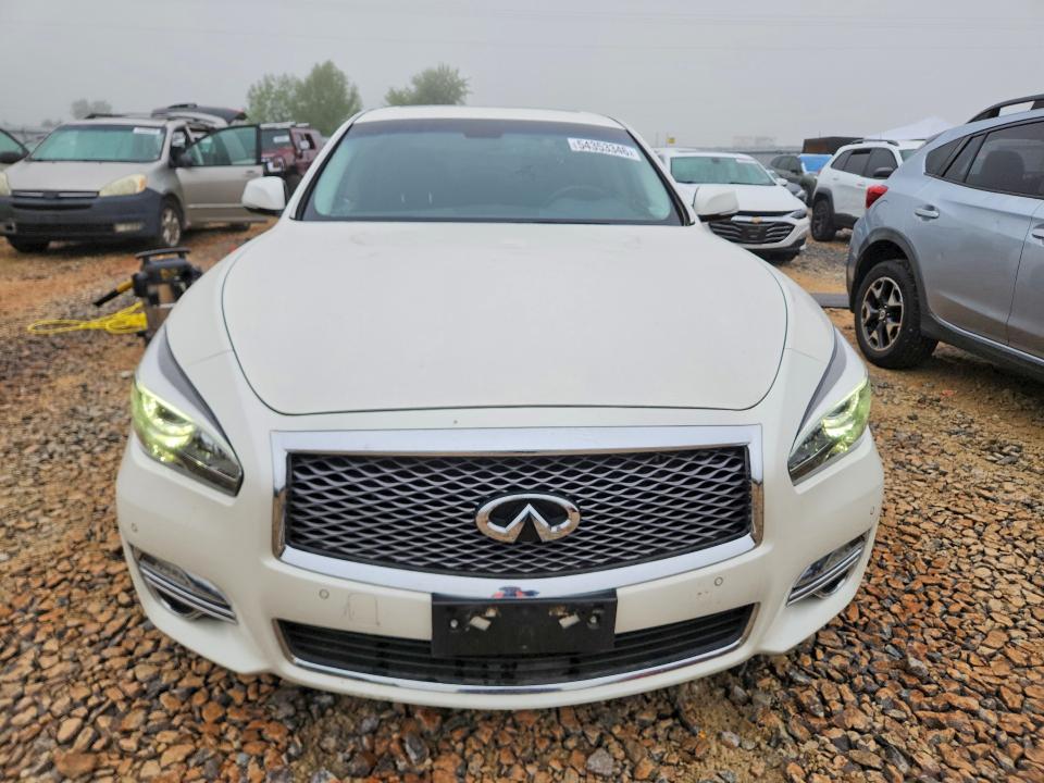 2019 Infiniti Q70 VIN JN1BY1AR2KM585554 COPART salvage auction — HAIL, Mo - Salvage Certificate Of Title, sold $10,700 on 2026-08-17 (photo 5)