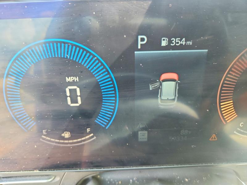 2024 Hyundai Kona VIN KM8HB3AB3RU122254 COPART salvage auction — REAR END, Fl - Certificate Of Destruction, sold $15 on 2026-07-21 (photo 9)