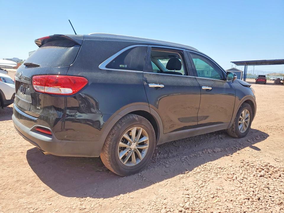 2018 Kia Sorento VIN 5XYPG4A51JG393935 COPART salvage auction — FRONT END, AZ - CERT OF TITLE - SALVAGE, sold $2,650 on 2026-07-14 (photo 3)