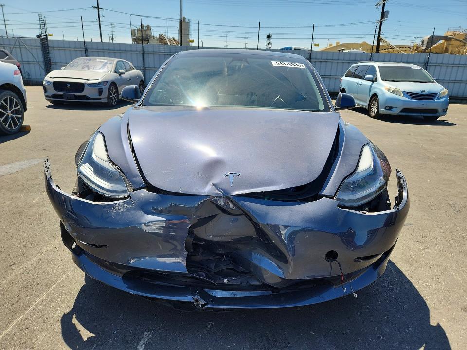 2023 Tesla Model 3 VIN 5YJ3E1EB2PF387628 COPART salvage auction — FRONT END, Ca - Salvage Certificate, sold $8,800 on 2026-07-08 (photo 5)