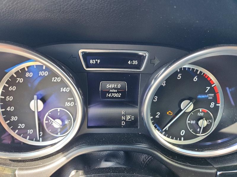 2015 Mercedes-benz Ml-class VIN 4JGDA5GB2FA496534 COPART salvage auction — MINOR DENT/SCRATCHES, VA - CERTIFICATE OF TITLE (P), sold $8,300 on 2026-07-15 (photo 9)