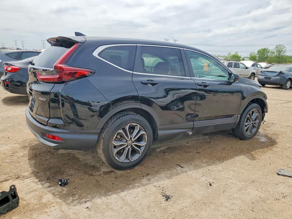 2022 Honda Cr-v VIN 2HKRW2H52NH652050 COPART salvage auction — FRONT END, Wi - Cert Of Title-Salvage Vehicle, sold $8,200 on 2026-07-30 (photo 3)