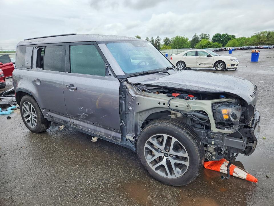 2020 Land rover Defender VIN SALE9EEU5L2023571 COPART salvage auction — FRONT END, Pa - Certificate Of Salvage, sold $12,300 on 2026-07-31 (photo 4)
