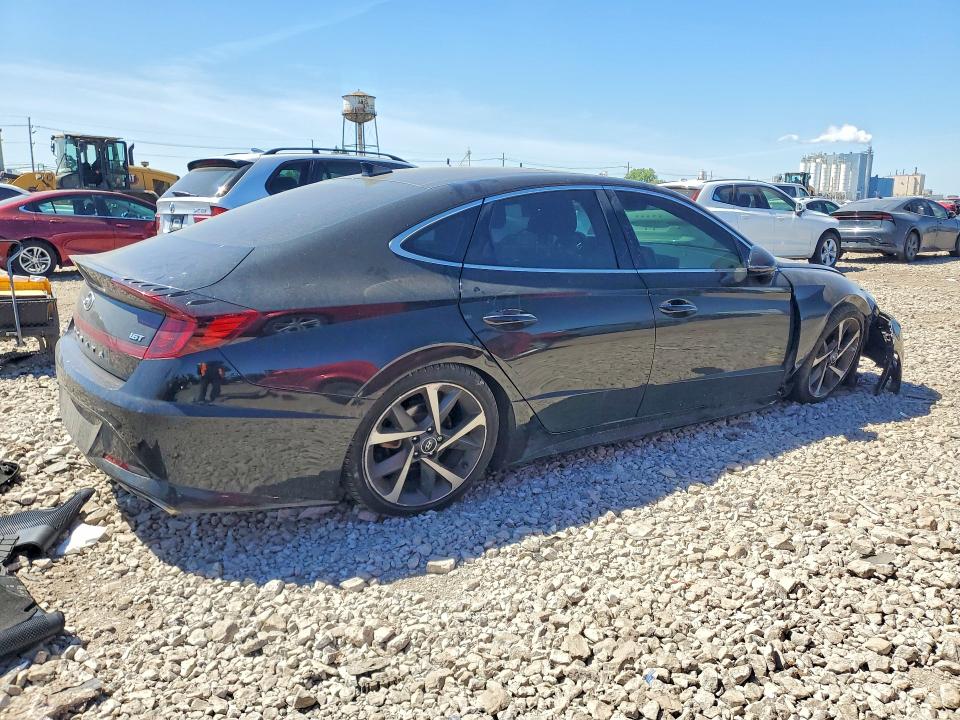 2022 Hyundai VIN KMHL44J28NA226390 COPART salvage auction — SIDE, Il - Salvage Certificate, sold $3,900 on 2026-07-17 (photo 3)