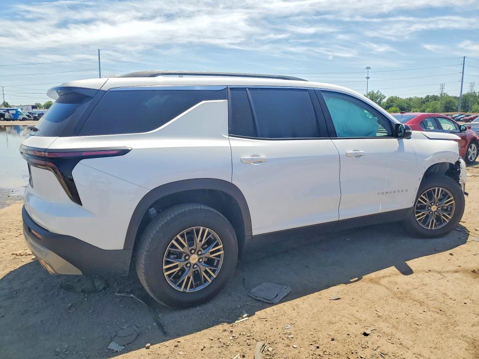 2026 Chevrolet Traverse VIN 1GNERGKS4TJ186635 COPART salvage auction — FRONT END, Mi - Certificate Of Title, sold $9,300 on 2026-07-28 (photo 3)