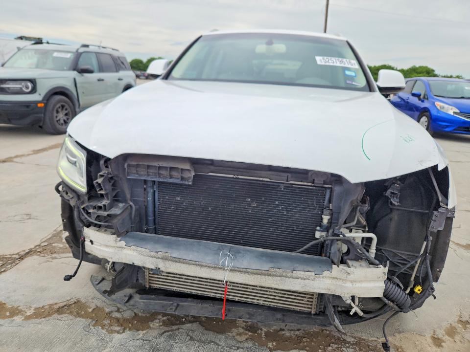2016 Audi VIN WA1L2AFP0GA104326 COPART salvage auction — FRONT END, Tx - Salvage Vehicle Title, sold $3,350 on 2026-07-09 (photo 5)