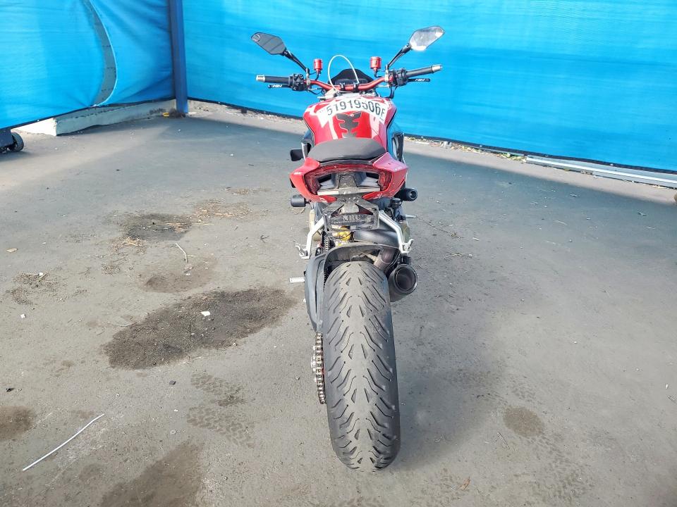 2021 Ducati VIN ZDMFAKNWXMB006421 COPART salvage auction — SIDE, Id - Salvage Certificate Of Title, sold $4,000 on 2026-07-30 (photo 4)