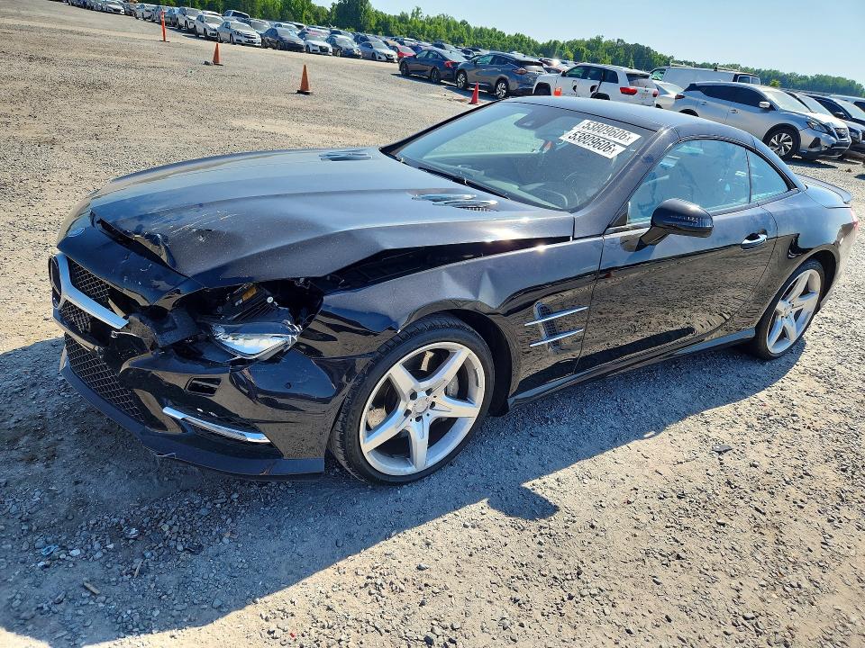 2014 Mercedes-benz Sl-klasse VIN WDDJK7DA5EF023049 COPART salvage auction — FRONT END, Nc - Salvage Certificate Of Title, sold $7,200 on 2026-07-06 (photo 1)