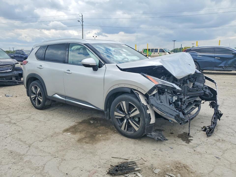2021 Nissan VIN JN8AT3CBXMW229674 COPART salvage auction — FRONT END, IN - CERT OF TITLE-SALVAGE TITLE, sold $5,600 on 2026-07-10 (photo 4)