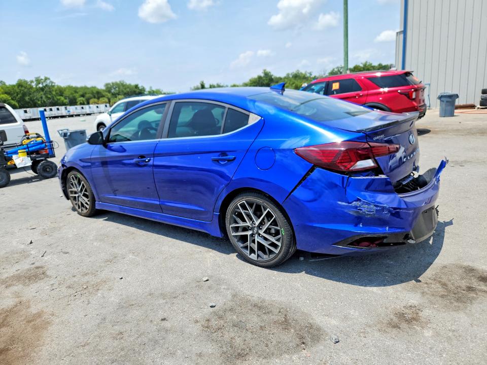 2020 Hyundai VIN KMHD04LB0LU041775 COPART salvage auction — REAR END, Fl - Certificate Of Destruction, sold $3,150 on 2026-07-13 (photo 2)