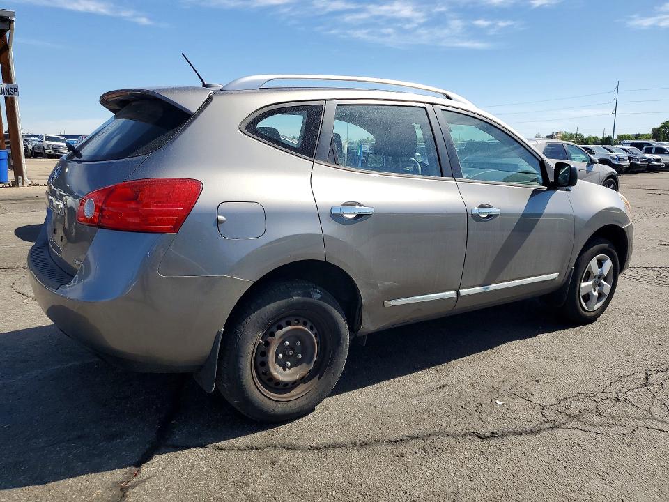 2014 Nissan Rogue VIN JN8AS5MV6EW715939 COPART salvage auction — SIDE, Co - Public - Salvage Title, sold $875 on 2026-07-09 (photo 3)