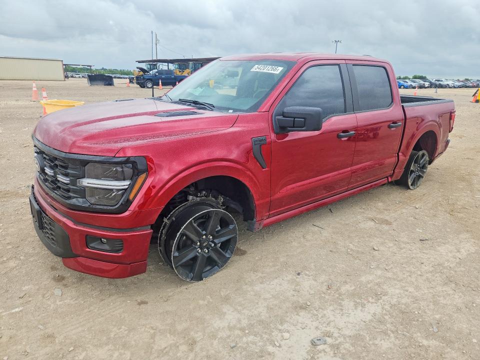 2026 Ford F-150 lightning VIN 1FTEW2L57TFA32582 COPART salvage auction — REAR END, TX - SALVAGE VEHICLE TITLE (P), sold $23,700 on 2026-07-22 (photo 1)