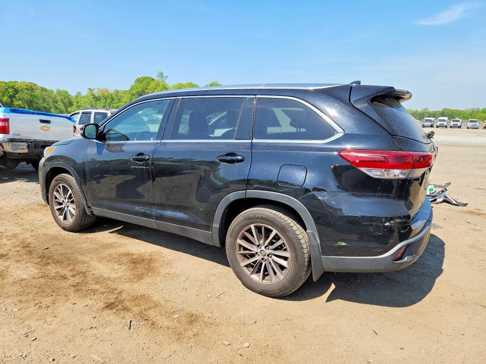 2019 Toyota VIN 5TDJZRFH3KS584440 COPART salvage auction — FRONT END, Ma - Cert Of Title-Salvage, sold $8,000 on 2026-07-22 (photo 2)