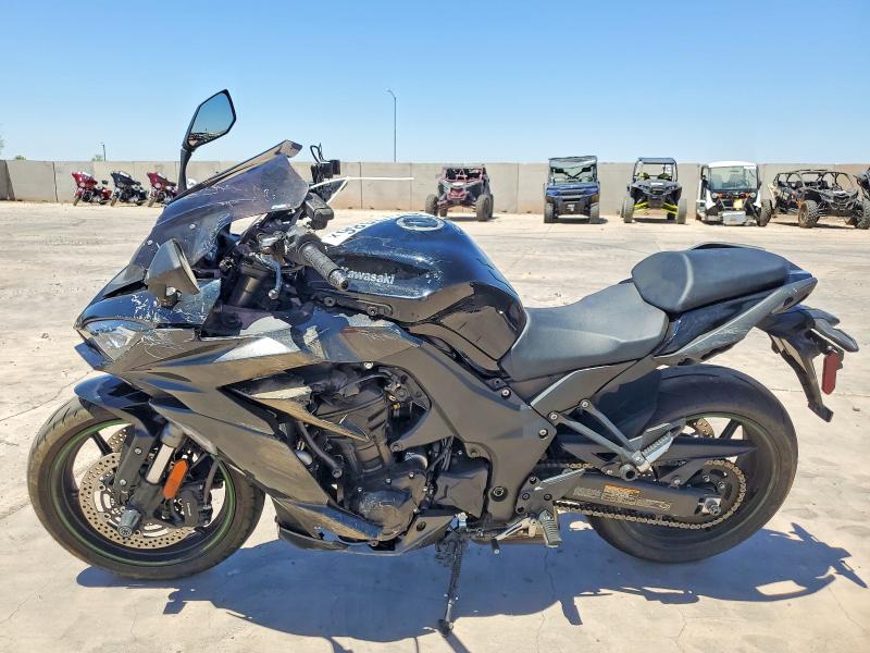 2025 Kawasaki VIN JKAZXBH15SA001941 COPART salvage auction — SIDE, ID - SALVAGE CERTIFICATE OF TITLE, sold $2,250 on 2026-07-30 (photo 3)