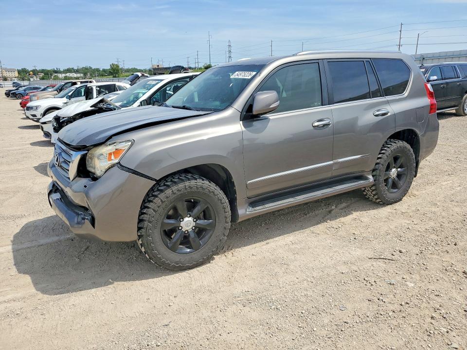 2010 Lexus Gx 460 VIN JTJJM7FX1A5004565 COPART salvage auction — FRONT END, IA - CERT OF TITLE-SALVAGE TITLE, sold $275 on 2026-07-29 (photo 1)