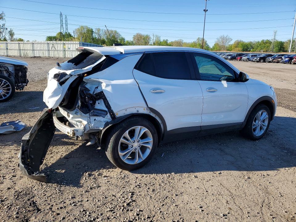 2021 Buick Encore VIN KL4MMBS27MB101508 COPART salvage auction — REAR END, Mi - Scrap Certificate Of Title, sold $3,000 on 2026-07-14 (photo 3)