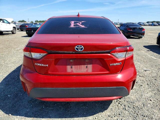 2021 Toyota Corolla VIN JTDEAMDE5MJ016548 COPART salvage auction — FRONT END, CA - SALVAGE CERTIFICATE, sold $4,050 on 2026-07-23 (photo 6)