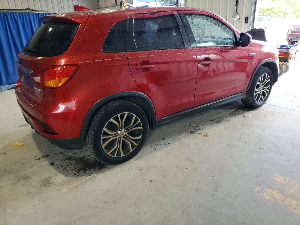 2018 Mitsubishi Outlander VIN JA4AP3AU8JU024151 COPART salvage auction — ROLLOVER, Pa - Cert Of Title, sold $3,350 on 2026-07-02 (photo 3)