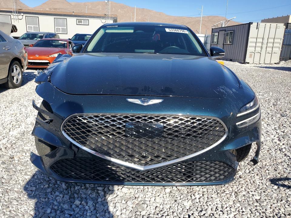 2023 Genesis G70 VIN KMTG34TA2PU123644 COPART salvage auction — FRONT END, NV - SALVAGE TITLE, sold $150 on 2026-07-27 (photo 5)