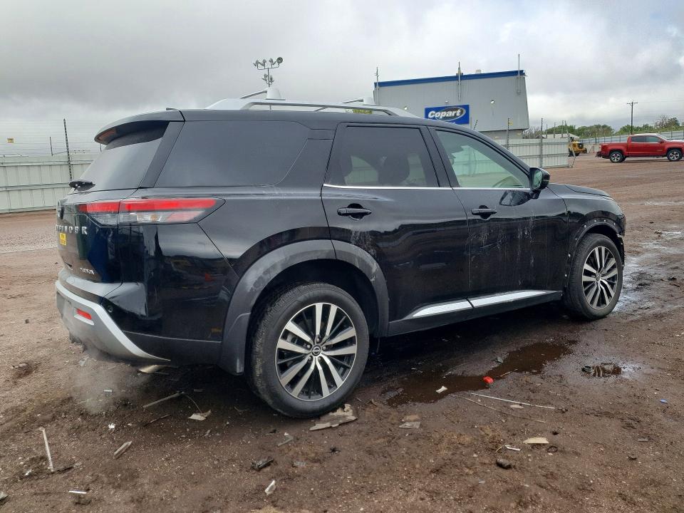 2025 Nissan Pathfinder VIN 5N1DR3DG4SC280356 COPART salvage auction — FRONT END, Co - Salvage Title, sold $9,200 on 2026-07-29 (photo 3)