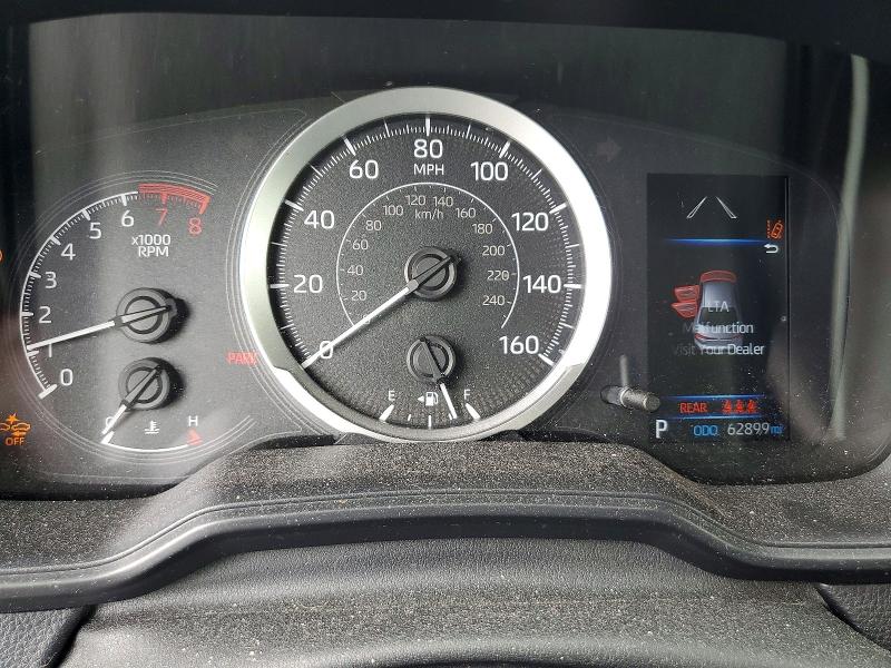 2022 Toyota Corolla VIN JTDEPMAE2N3007654 COPART salvage auction — FRONT END, GA - CERT OF TITLE-SALVAGE, sold $5,300 on 2026-07-30 (photo 9)