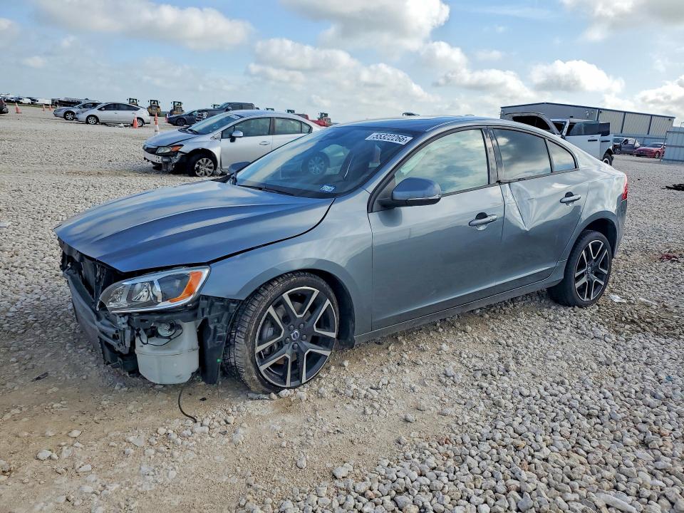 2018 Volvo S60 VIN YV140MTL1J2455129 COPART salvage auction — FRONT END, Tx - Salvage Vehicle Title, sold $70 on 2026-07-30 (photo 1)