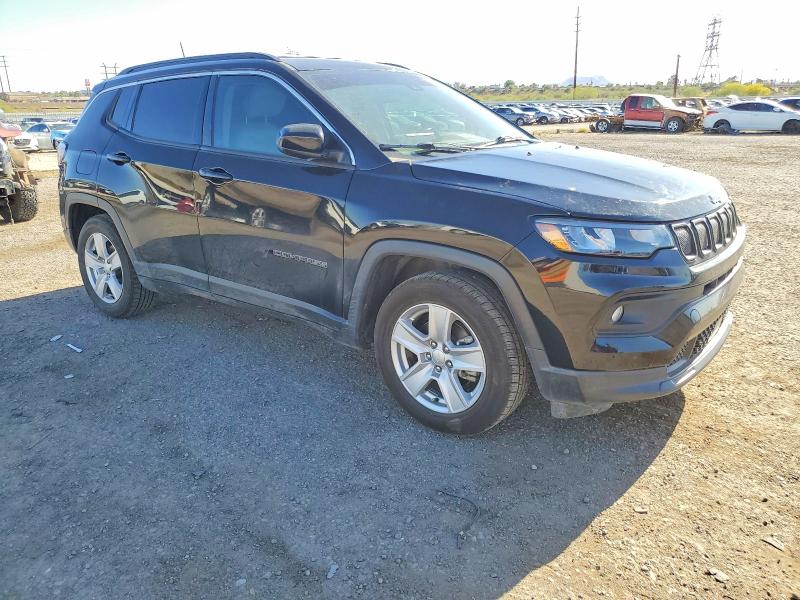 2022 Jeep VIN 3C4NJCBB4NT162520 COPART salvage auction — HAIL, Az - Cert Of Title - Salvage, sold $8,000 on 2026-07-31 (photo 1)