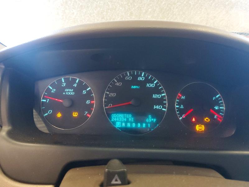 2007 Chevrolet Impala VIN 2G1WC58RX79258908 COPART salvage auction — FRONT END, Mn - Cert Of Title-Salvage, sold $525 on 2026-07-09 (photo 9)