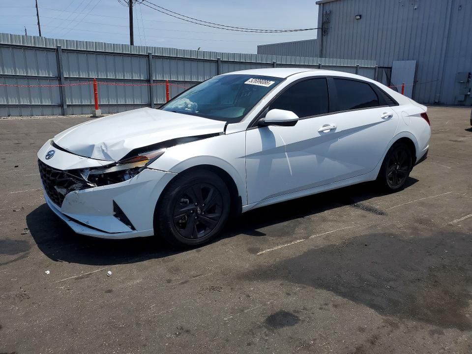 2022 Hyundai VIN 5NPLM4AG7NH067015 COPART salvage auction — FRONT END, Fl - Certificate Of Destruction, sold $3,350 on 2026-07-20 (photo 1)