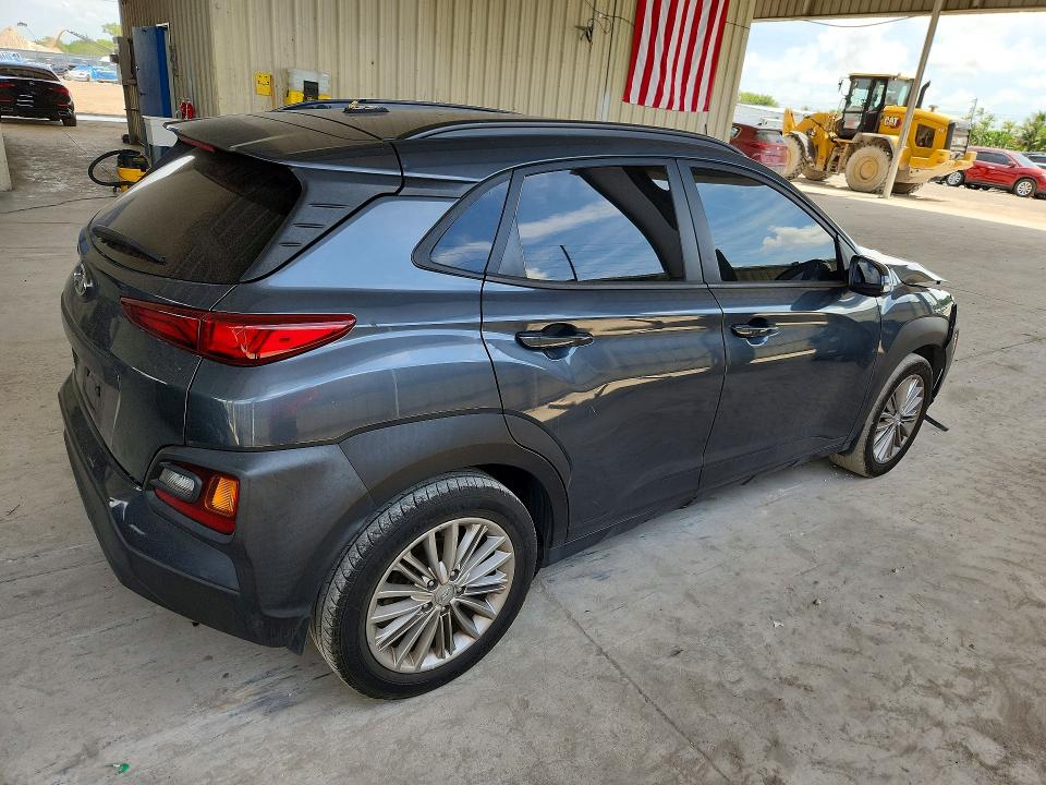 2021 Hyundai Kona VIN KM8K22AA2MU694240 COPART salvage auction — FRONT END, Fl - Cert Of Title Slvg Rebuildable, sold $3,350 on 2026-07-22 (photo 3)