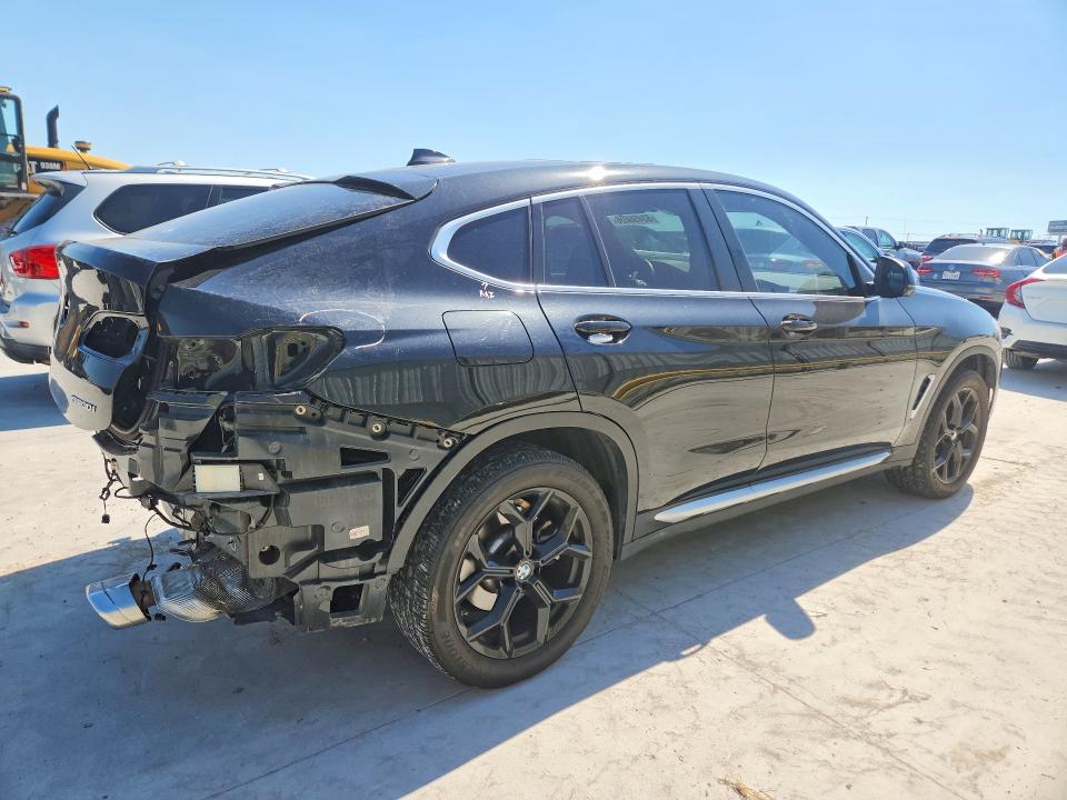 2024 BMW X4 VIN 5UX33DT03R9W97548 COPART salvage auction — REAR END, Tx - Salvage Vehicle Title, sold $24,700 on 2026-07-10 (photo 3)
