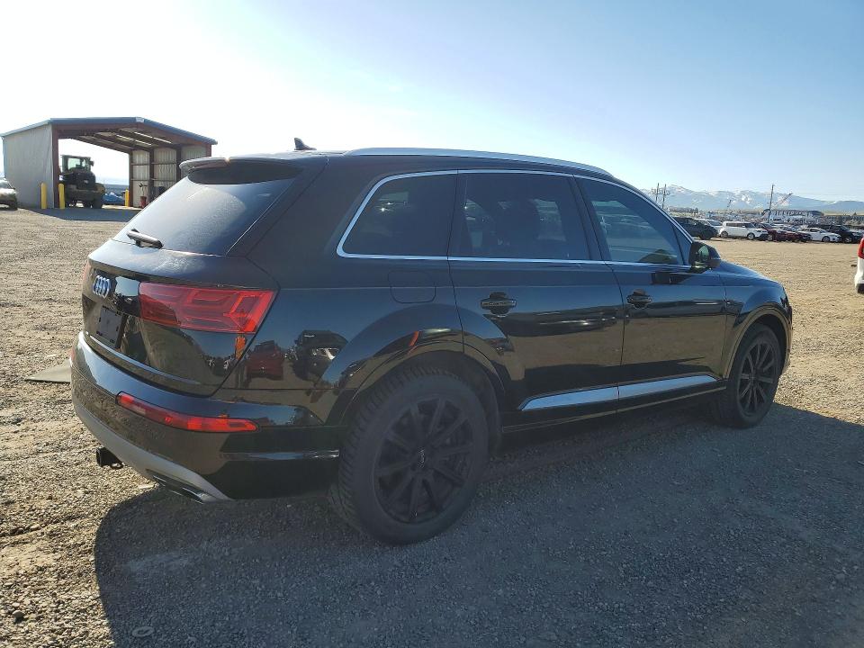 2018 Audi Q7 VIN WA1AHAF78JD040998 COPART salvage auction — FRONT END, Mt - Salvage Certificate Of A Vehic, sold $6,300 on 2026-07-07 (photo 3)