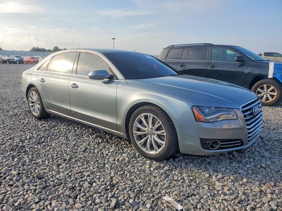2013 Audi A8 VIN WAURGAFD7DN013224 COPART salvage auction — MINOR DENT/SCRATCHES, Nj - Cert Of Title-Salvage, sold $2,800 on 2026-07-20 (photo 4)