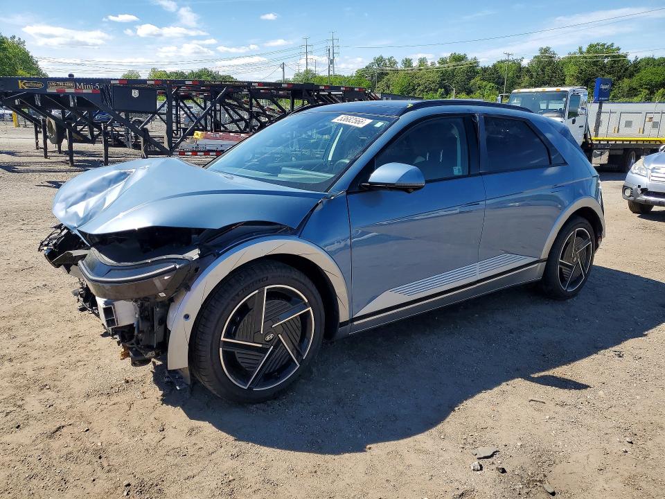 2025 Hyundai VIN 7YAKRDDC8SY021816 COPART salvage auction — FRONT END, MD - CERT OF SALVAGE > 75% DAMAGE, sold $7,300 on 2026-07-28 (photo 1)