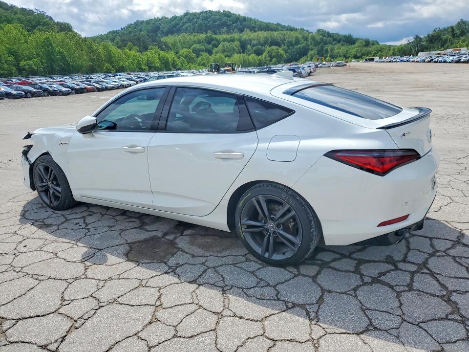 2024 Acura Integra VIN 19UDE4H6XRA011468 COPART salvage auction — FRONT END, Wv - Salvage Certificate, sold $10,800 on 2026-07-30 (photo 2)