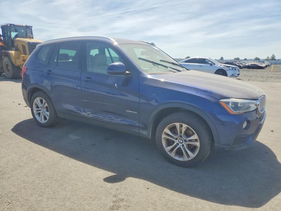 2016 BMW X3 VIN 5UXWX7C53G0K36575 COPART salvage auction — MECHANICAL, WV - CERTIFICATE OF TITLE, sold $30 on 2026-07-29 (photo 4)