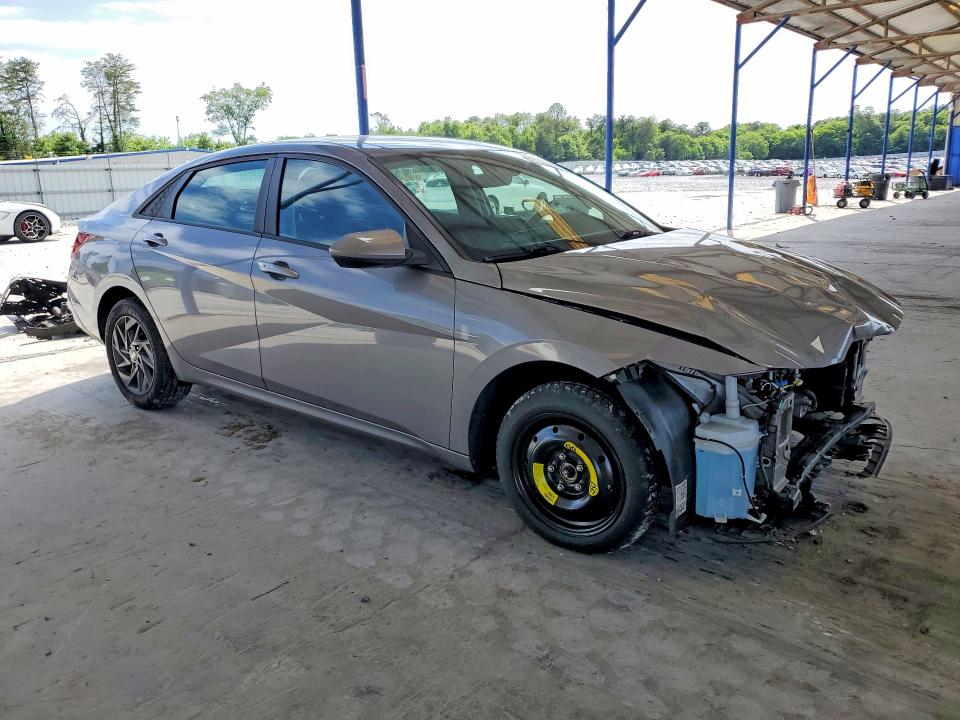 2024 Hyundai Elantra VIN KMHLM4DG8RU726447 COPART salvage auction — FRONT END, GA - CERT OF TITLE-SALVAGE, sold $4,350 on 2026-07-30 (photo 4)