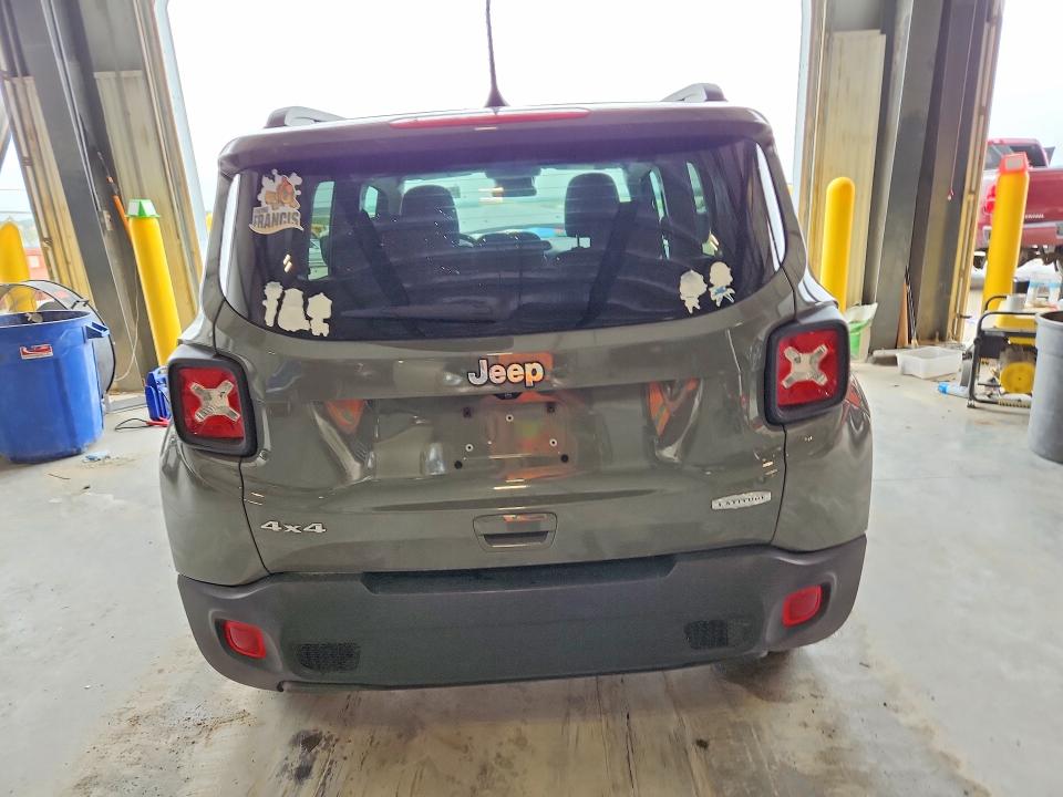 2022 Jeep VIN ZACNJDB15NPN71529 COPART salvage auction — FRONT END, Ne - Cert Of Title-Salvage, sold $1,300 on 2026-07-28 (photo 6)