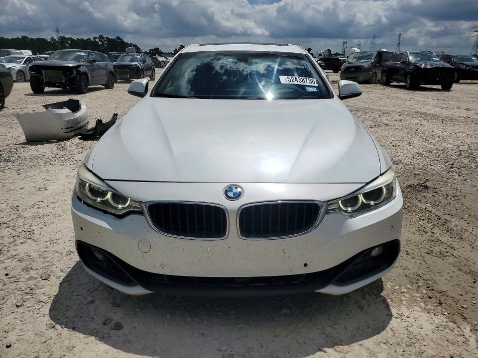 2016 BMW 4er VIN WBA4A9C51GG695212 COPART salvage auction — REAR END, TX - SALVAGE VEHICLE TITLE, sold $3,050 on 2026-07-31 (photo 5)