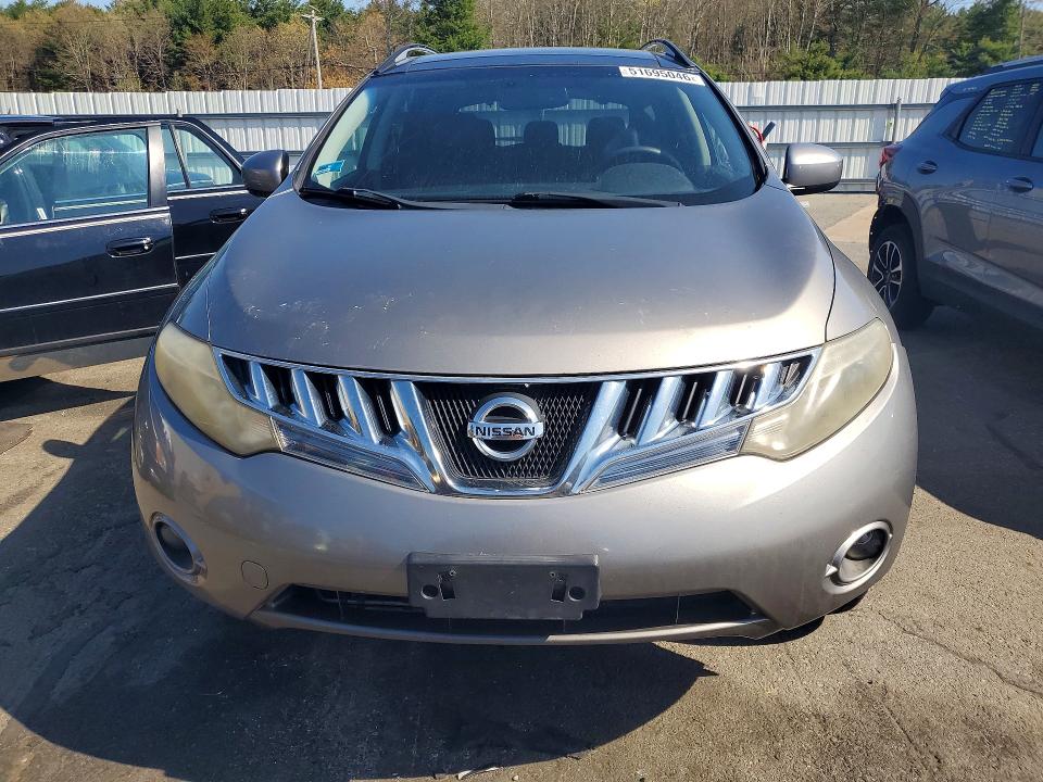 2009 Nissan Murano VIN JN8AZ18W49W120536 COPART salvage auction — SIDE, Ri - Salvage Certificate Of Title, sold $450 on 2026-07-16 (photo 5)