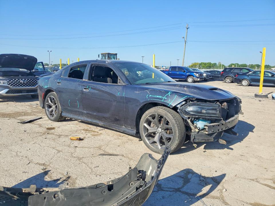 2019 Dodge Charger VIN 2C3CDXHG2KH608987 COPART salvage auction — FRONT END, In - Cert Of Title-Salvage Title, sold $5,100 on 2026-07-02 (photo 4)