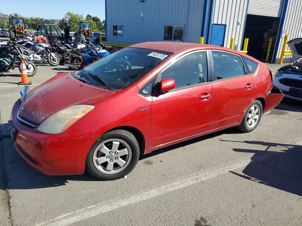 2007 Toyota Prius VIN JTDKB20U573280587 COPART salvage auction — FRONT END, Ca - Salvage Certificate, sold $425 on 2026-07-24 (photo 1)