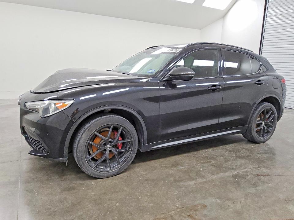 2019 Alfa romeo Stelvio VIN ZASPAKAN6K7C34212 COPART salvage auction — FRONT END, TX - CERTIFICATE OF TITLE, sold $1,800 on 2026-07-09 (photo 1)