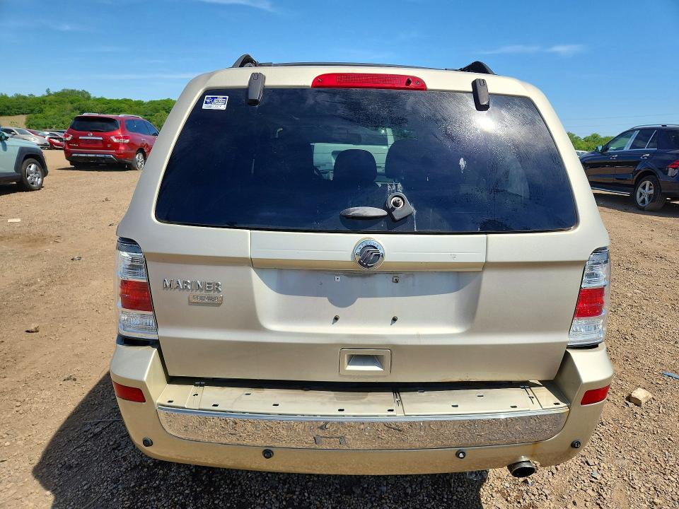 2011 Mercury Mariner VIN 4M2CN8H71BKJ02584 COPART salvage auction — REAR END, Il - Salvage Certificate, sold $1,400 on 2026-07-03 (photo 6)